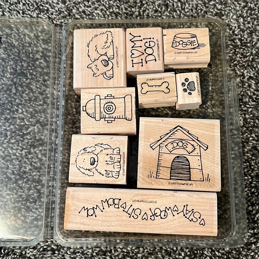 Stampin Up Dog Set